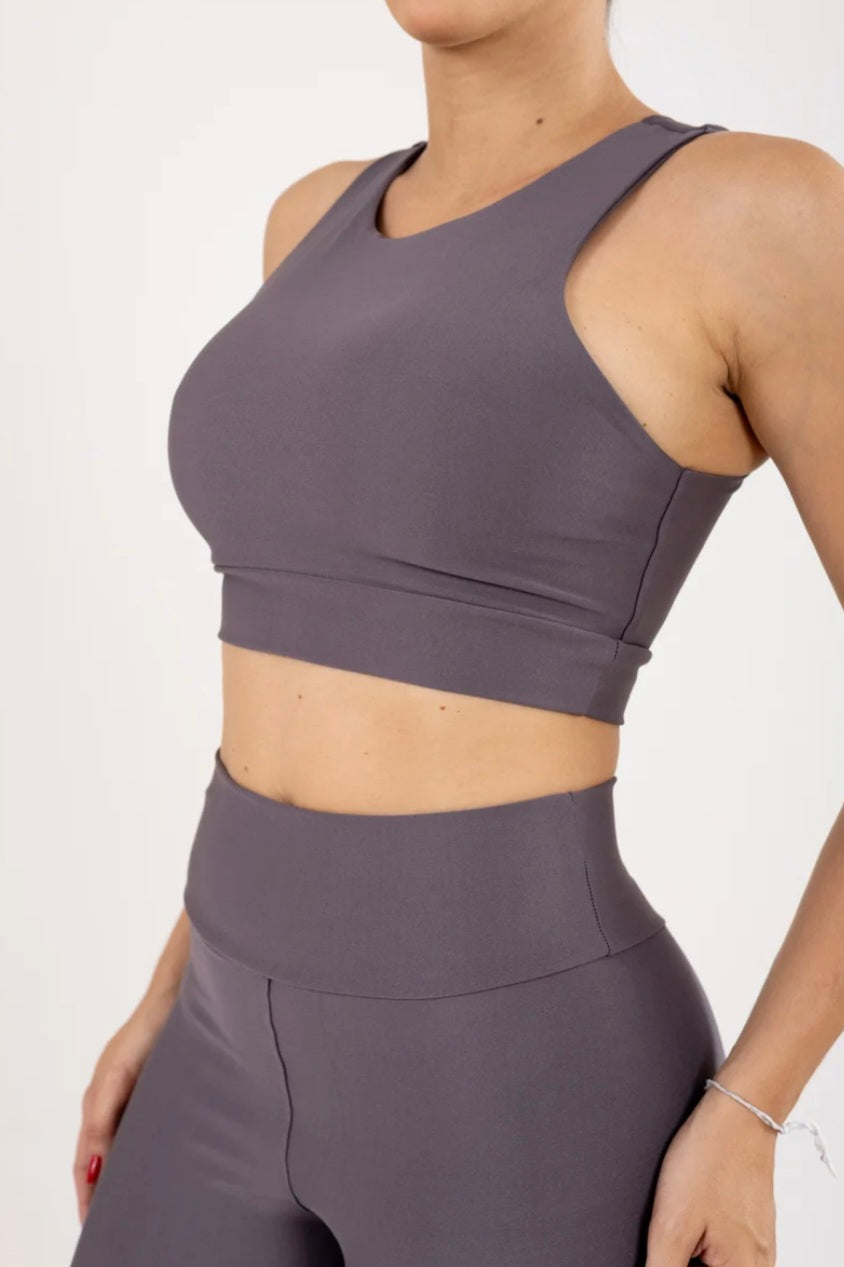 Conjunto Fitness Elegance com Top Estruturado e Legging Modeladora - Le Pink