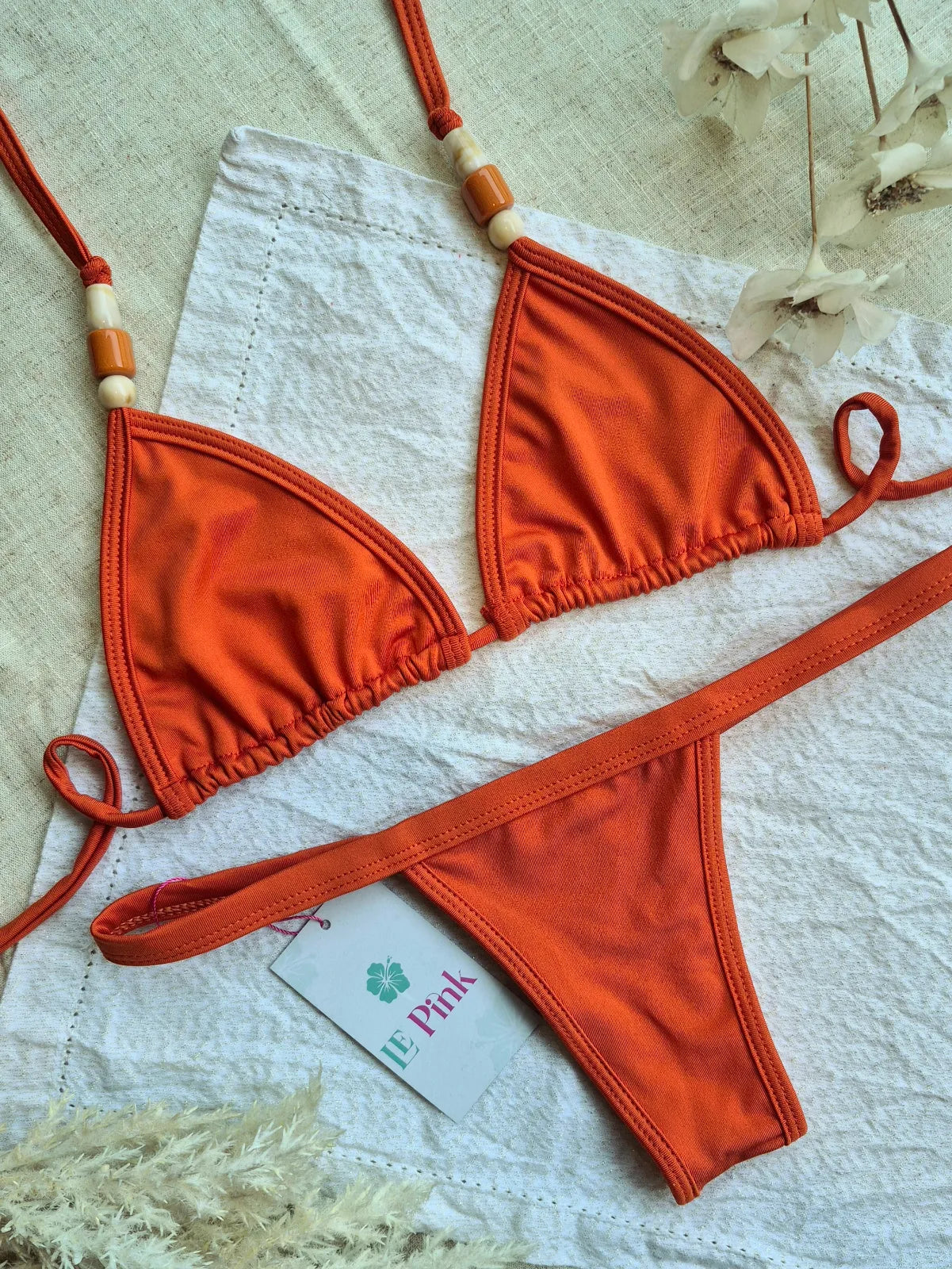 Biquíni Fita Cortininha com Fita para Marquinha – Le Pink