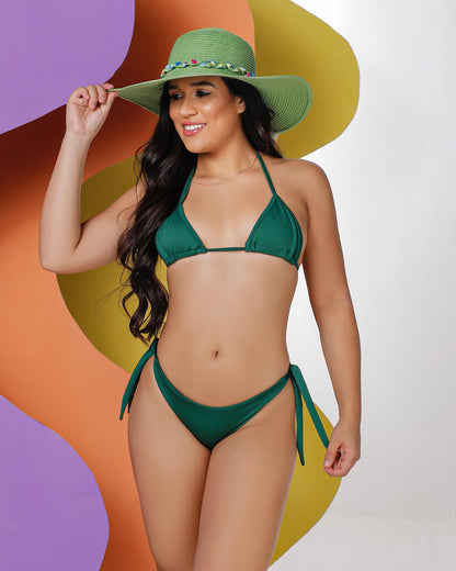 Biquíni Cortininha Tanga Empina Bumbum Mell Maia Le Pink
