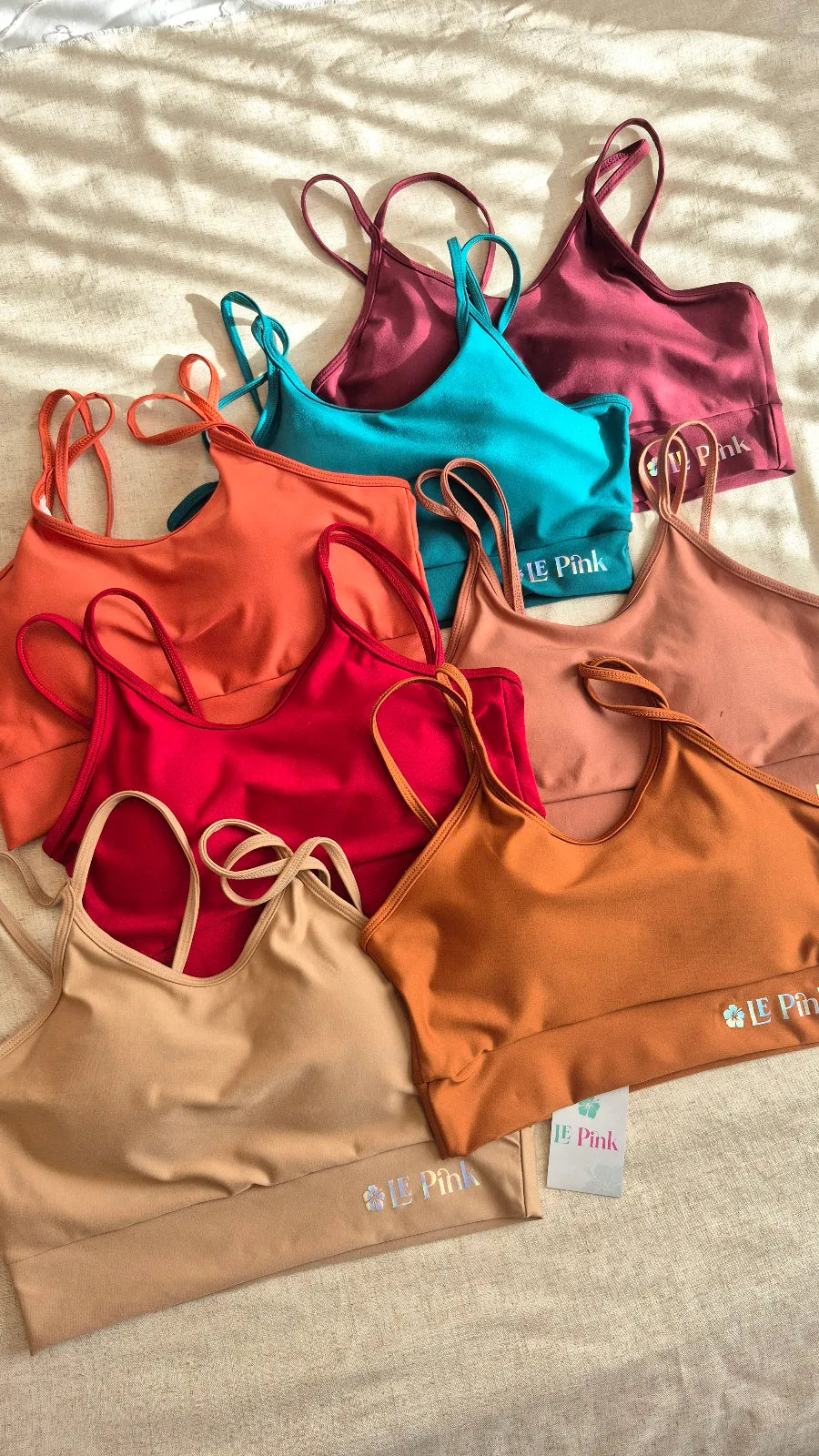 Conjunto Fitness Feminino Short e Top Alça Dupla em Suplex Premium – Max Le Pink