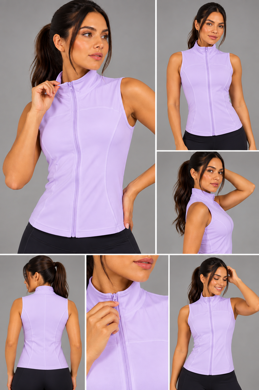 Colete Fitness Feminino em Poliamida Le Pink