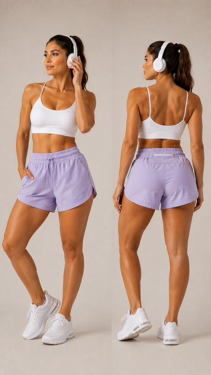 Short Feminino Running Premium – Le Pink
