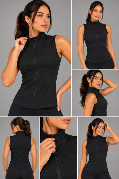 Colete Fitness Feminino em Poliamida Le Pink